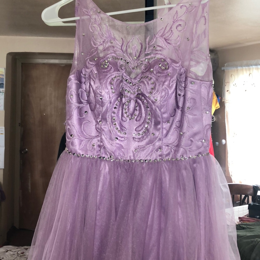 jjhouse Lavender Party Dress